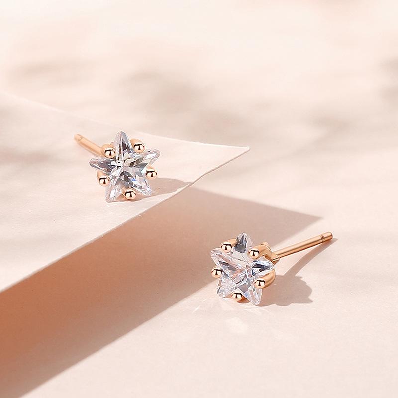 Танциз стерлингового серебра 925 пробы циркон серьги серьги-капли для женщин подарки на свадьбу