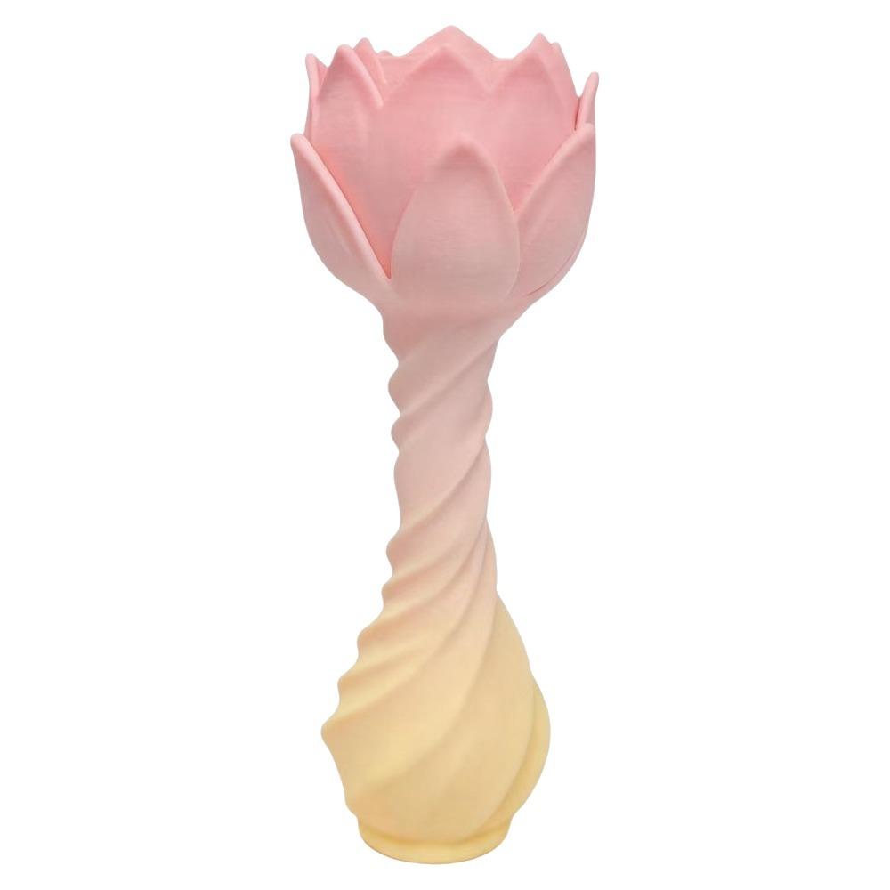 Creative Lotus Desktop Ornament 3D Printed Lotus Tall Decoration Fireplace Mantels