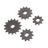 4 шт. Звездочка цепи двигателя скутера T8F 15T 13T 11T 9T H Отверстие Металлическая Звездочка цепи двигателя Замена для 47cc 49cc Dirt
