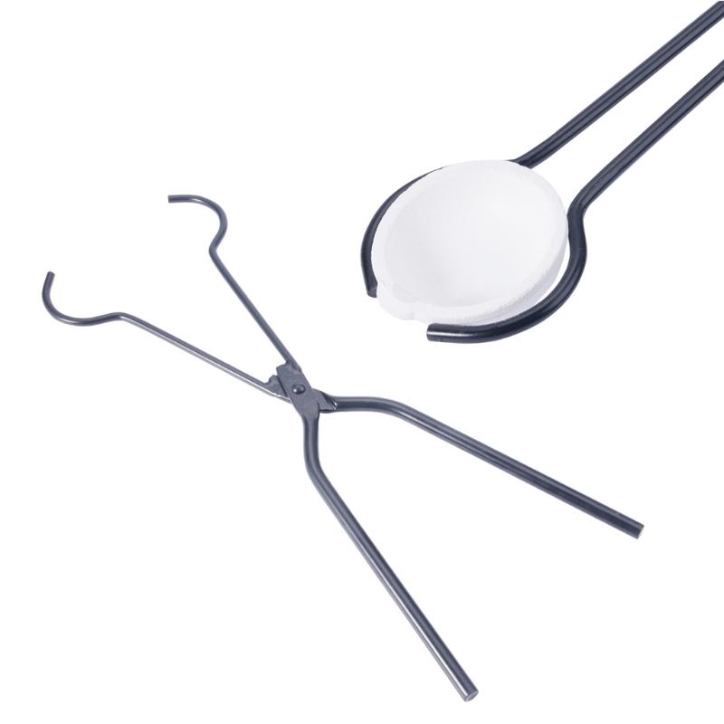 Crucible Tongs Melting Casting Furnace Refining Silver Copper Scrap Jewelry Making Tool Melting Furnace Holder Clamp