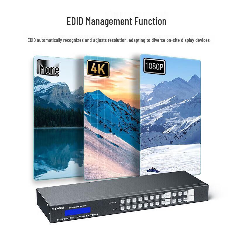 MT-Viki 4K HDMI 8x8 Matrix Switcher