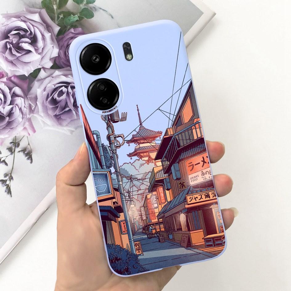 Для Xiaomi Redmi 13C 2023 Чехол Модный Космический Узор с Луной Capa Тонкий Мягкий Силиконовый Чехол Для Xiaomi Redmi 12C Coque Чехол Redmi13C