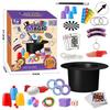 Magic Tricks Kit Beginner Children Magic Set With Performance Props Interactive Playing Cards Illusion Toys Close-Up Magic Props