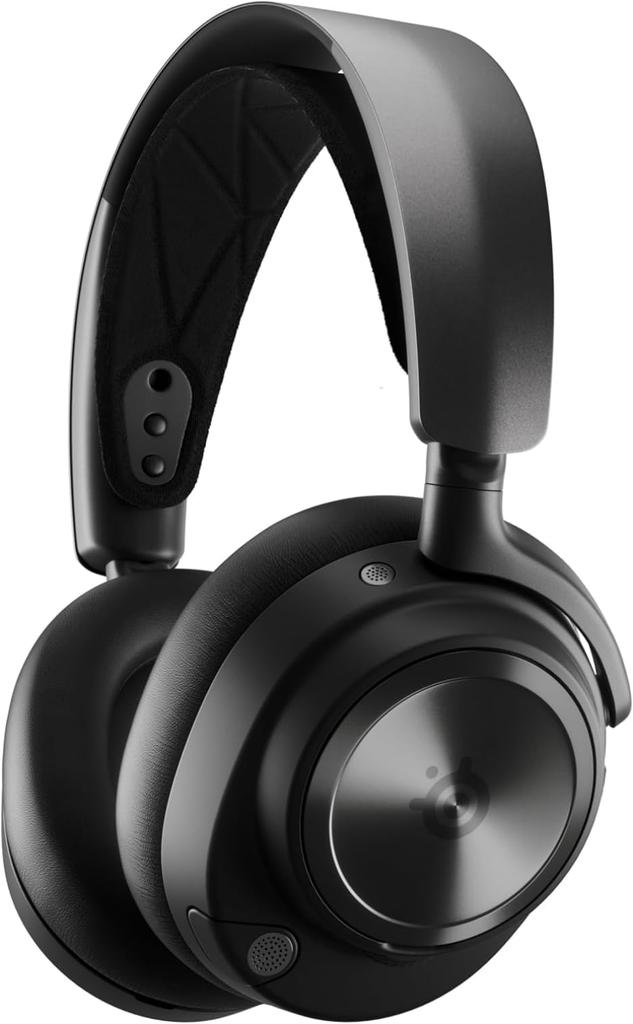 Игровая гарнитура SteelSeries Arctis Nova Pro Wireless Наушники Активное шумоподавление Совместимость с номером - Легкие, Беспроводные, Закрытого типа,
