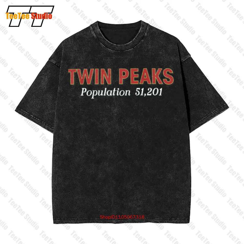 Twin Peaks Population Heather Vintage Oversized T-Shirt JC37