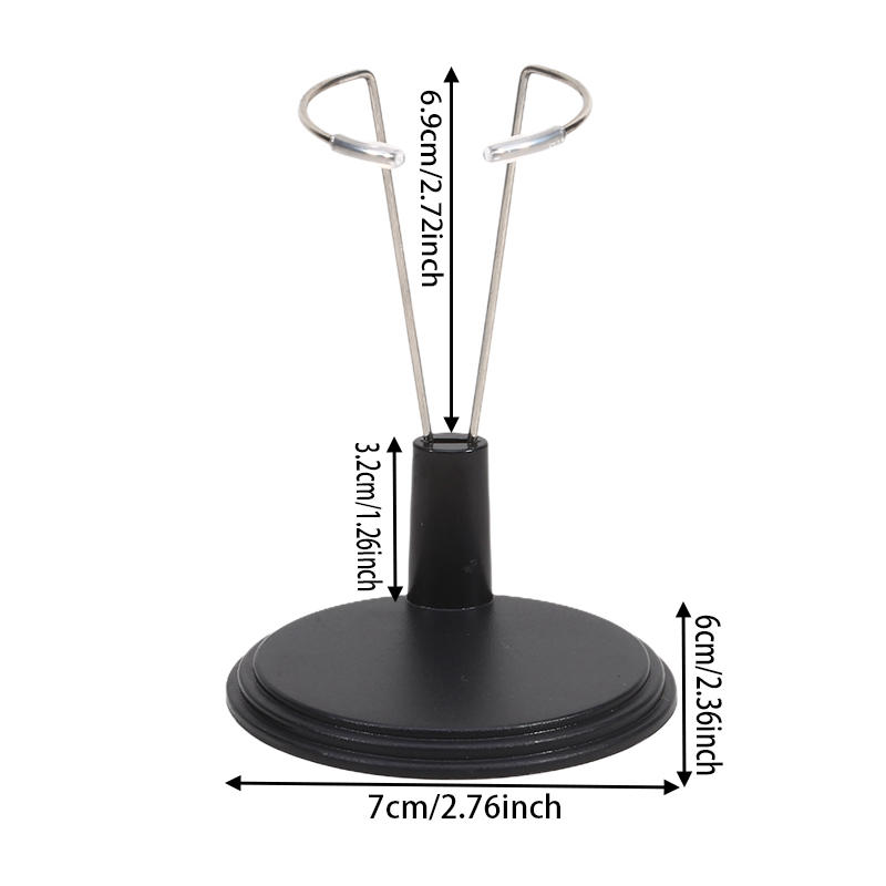 3/6pcs Metal Bracket Stand Doll Support for Dolls Furniture Prop Up Dolls Toy Stand Support Prop Up Mannequin Model Display