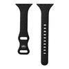 Engraved Strap For Apple Watch Bands 40mm 44mm 41mm 45mm 46 49mm Slim silicone bracelet iwatch series 9 8 7 3 ultra 2 se 10 band
