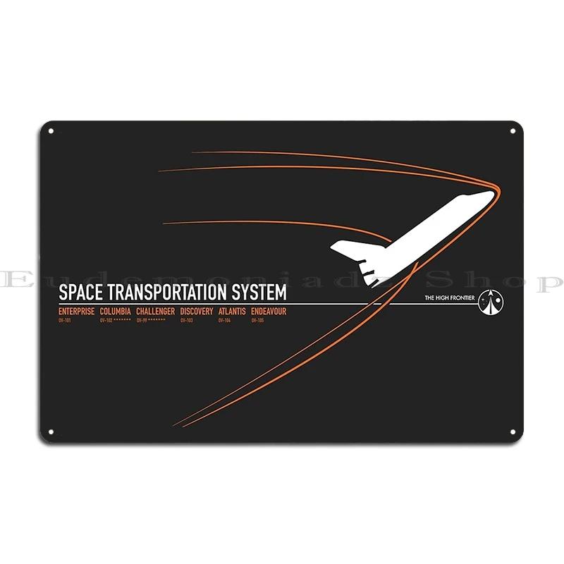 Space Shuttle Metal Signs Customize Wall Cave Cave Wall Decor Create Tin Sign Poster