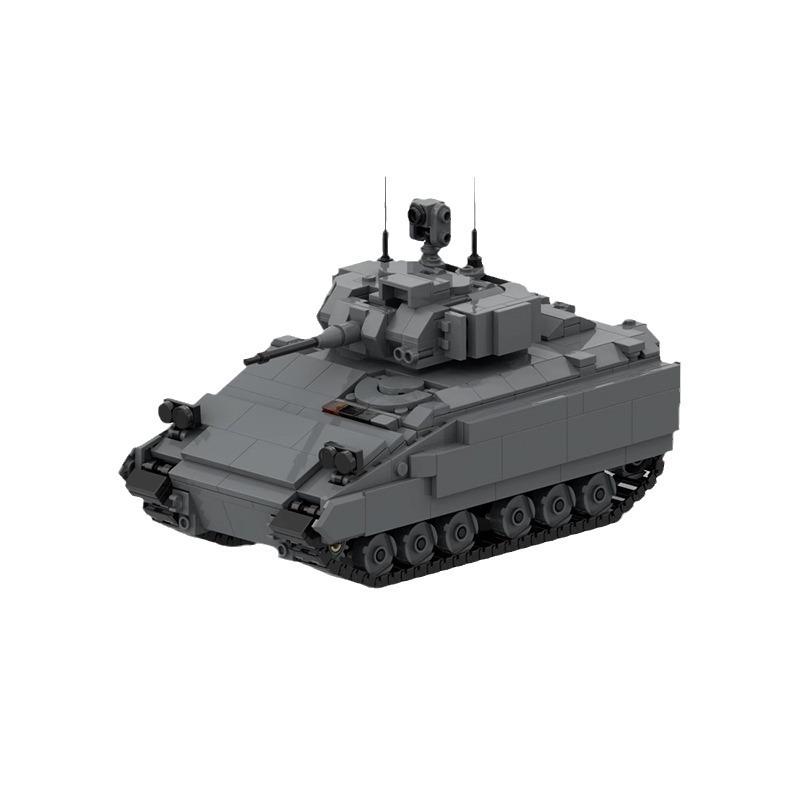 Танки M2 M3 Bradley Вторая мировая война Военные модели Бронированная машина Строительные блоки Abrams DIY Кирпичи Образовательные игрушки для детей Подарок