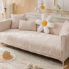 1 шт. Однотонный мягкий толстый чехол-мат для дивана в скандинавском стиле, для гостиной, угловой диван L-образной формы, полотенце-накидка, нескользящий протектор для домашнего дивана