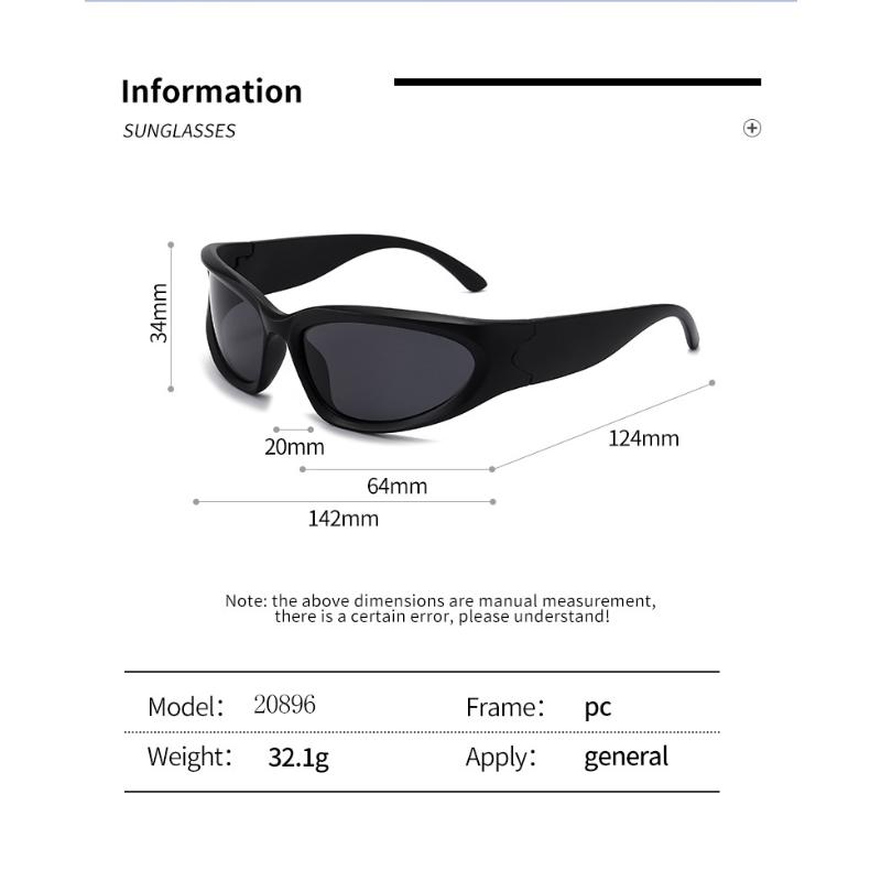 Новые солнцезащитные очки Y2K Spicy Girl Millennium Future, велосипедные солнцезащитные очки в стиле панк, спортивная сеть, красные солнцезащитные очки, женские модные очки