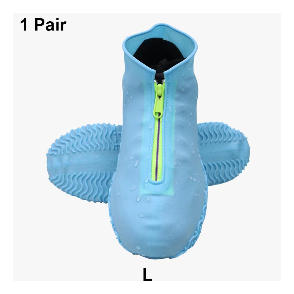 1 пара Женские Мужские Унисекс Силиконовые Чехлы для Обуви Водонепроницаемые Чехлы Защитник Кроссовок Защита от Дождя Аксессуар Ходьба Велоспорт