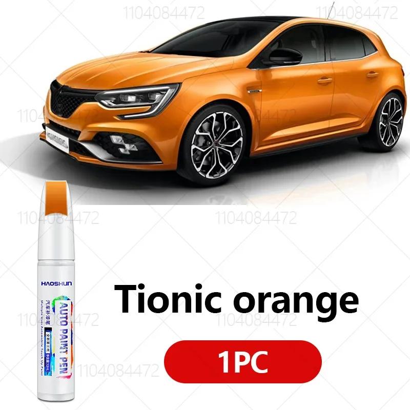 BGW1 For Renault Megane RS 2004-2025 X84 X95 X96 Paint Repair Pen Touch Up Scratch Remover DIY Auto Accessories Black White yellow