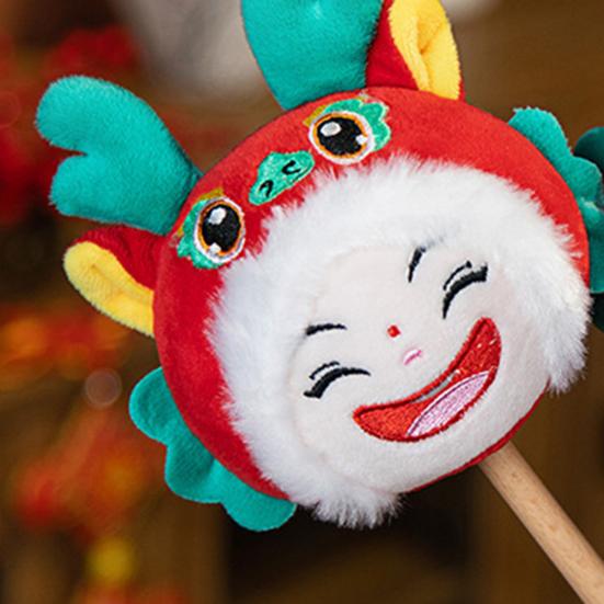 Плюшевая игрушка, длинная деревянная палочка, ручной массажный молоток для спины, мягкие милые мягкие игрушки, кукла