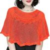 Solid Color Knit Cover Hollow Design Warm Scarves Fashion Knitted Shawl  Korean Style