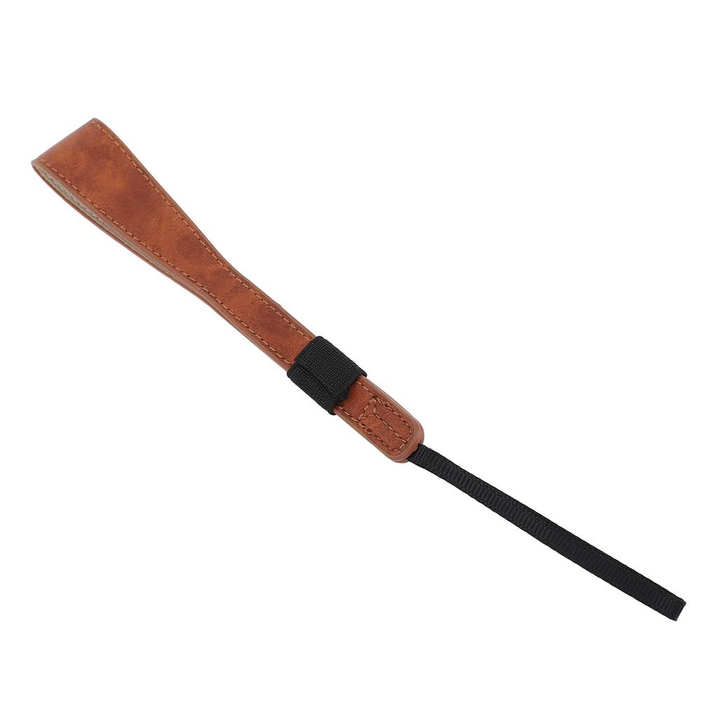 Кистевой ремешок для камеры из ПУ кожи, регулируемый ручной шнурок для камеры для зеркальной беззеркальной камеры, кофейный