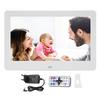 10 Inch Digital Photo Frame Wall Mountable Remote Control 1920x1080 HD Digital Picture Frame for Video Advertisement