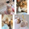 Cat Hair Collector Capsule Keychain With Acrylic Finish For Party And Holiday Gift