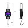 300kg/50g Bluetooth-Compatible Crane Scale Rechargeable Portable Hanging Industrial Hook Scales Stainless Steel With 4.0 BT USB