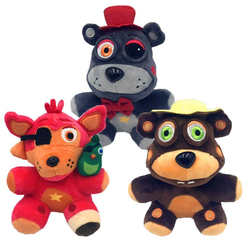Adorable Fnaf Five Nights At Freddy's Plush Toy Stuffed Animal Bear Foxy Collectible Gift