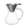 ZISIZ 400 мл Сервер для кофе из боросиликатного стекла для пуровера