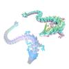 3D Printed Crystal Dragon Articulated Dragon Fidget Toy Cherry Blossom Dragon Home Office Decor Birthday Gift For Boys