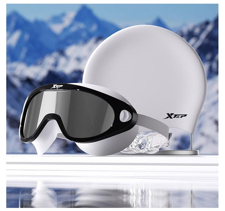 Xtep Large Frame Electroplated Swimming Goggles