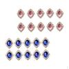 20pc Crystal Rhinestone Flatback Button Embellishments Jewelry Decorations