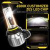 AUXITO 9006 LED 9005 Set Headlight Bright Super White Beam High/Low Bulbs Canbus