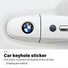 BKSN4 8/12pcs Car Door Keyhole Stickers Universal Auto Logo Sticker For BMW M 1 3 4 5 6 7 Series M3 M6 F01 F02E34 E36 E70 F10 X6 X1