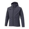 Mizuno Proof Stretch Training Odyssey Gray Men's Water-Repellent Jacket, 32MCC570,
