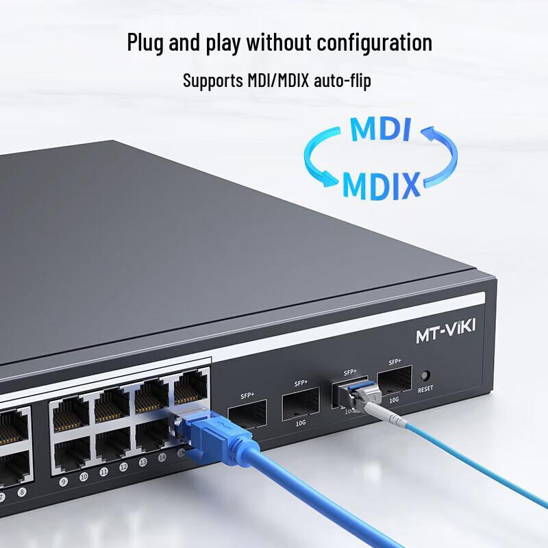 Maxtor Three-Layer Managed PoE Switch