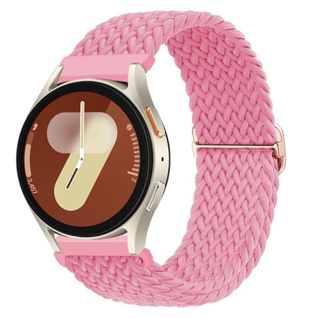 Ремешки Для Samsung Galaxy Watch 4/7/FE/6/5 Pro/6 Classic/Gear s3 20 мм 22 мм Плетеный ремешок-браслет correa Huawei GT 2e 3 4 5 Band