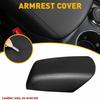 Подходит для 11-2018 Ford Explorer Кожаная крышка подлокотника центральной консоли Черная строчка