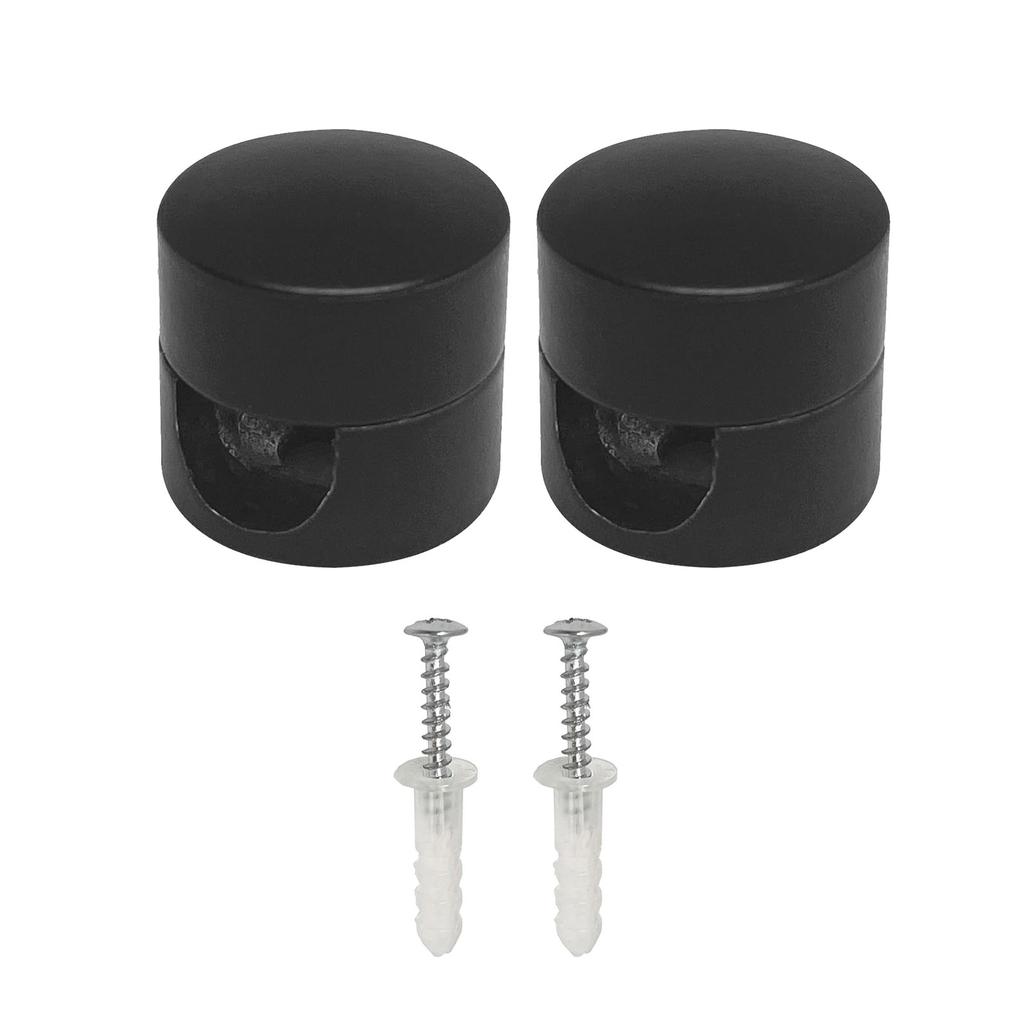 Набор из 2 компактных органайзеров для проводов Универсальные органайзеры для кабелей Прочные фиксаторы для кабелей Регулируемые для эффективного контроля кабелей