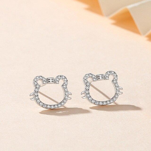 Chinese Style Original New Year Of The Tiger Zodiac Earrings Female S925 Sterling Silver Niche Design Red Agate Women Earrings