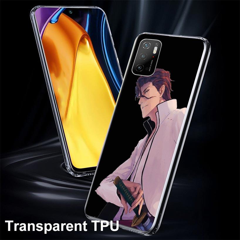 Bleach Aizen Sousuke Case Phone Cover for Xiaomi Redmi Note 10 9 9S 8 8T 7 5 Pro Mi 12T 11T 10T 9T 12 11 Lite A3 A2 Trend Fundas