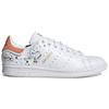 Adidas Originals Stan Smith Классические Повседневные Нескользящие Прочные Дышащие Низкие Кеды для Скейтбординга Женские Кроссовки Белый Коричневый GW5167