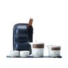 Zhuijia Zen Black Coarse Pottery Travel Tea Set