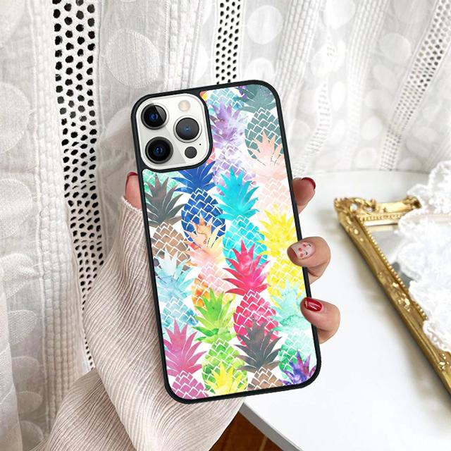 Pineapple Summer Phone Case For Samsung Galaxy S10 S22 S23 S24 Note 10 20 Lite S20 Plus S21 Ultra Back Cover