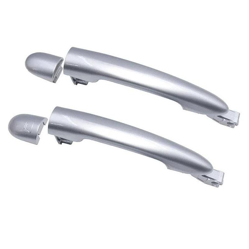 Car Exterior Door Handle Matte Silver Outside Handles Left/Right for Renault Koleos 2009-2018 Auto Parts 80640-JY01A