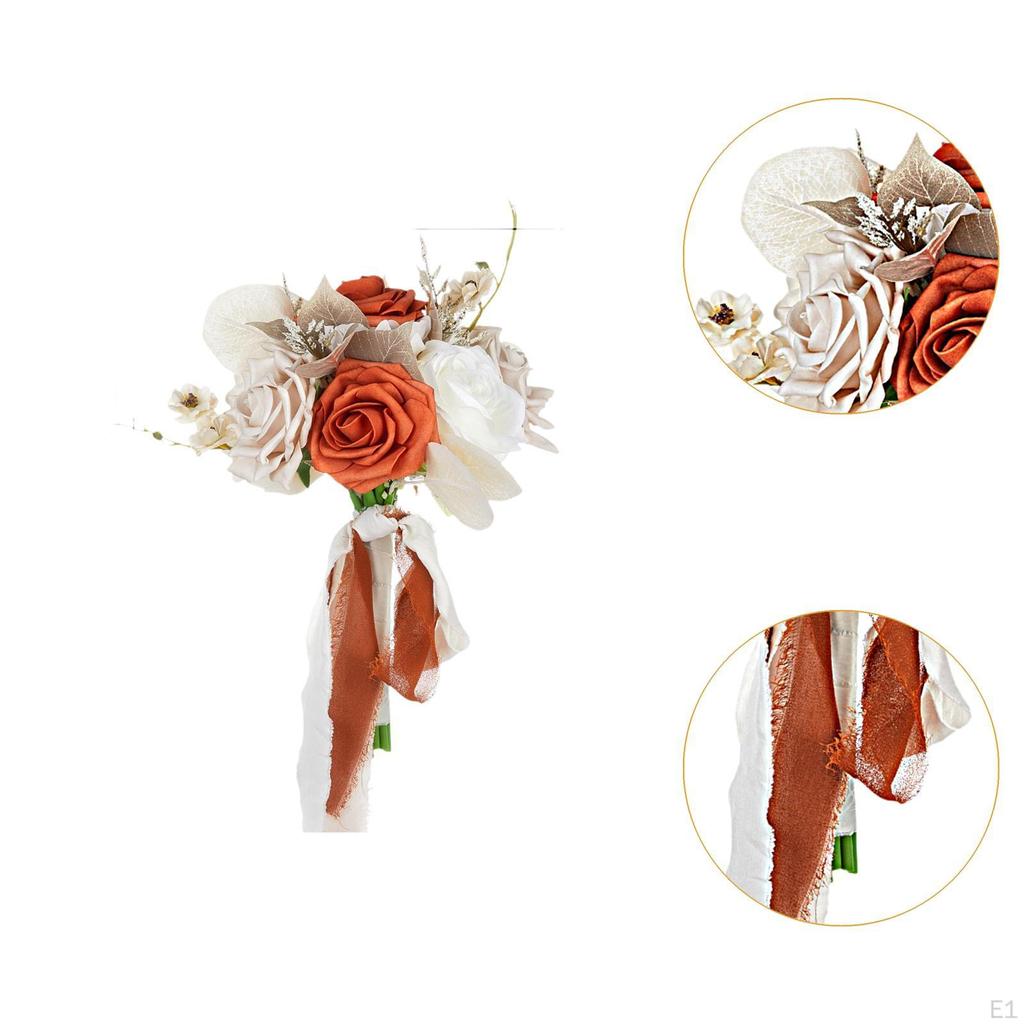 Свадебные букеты, искусственные цветы, украшения, букет невесты, держатель для подарков на вечеринке