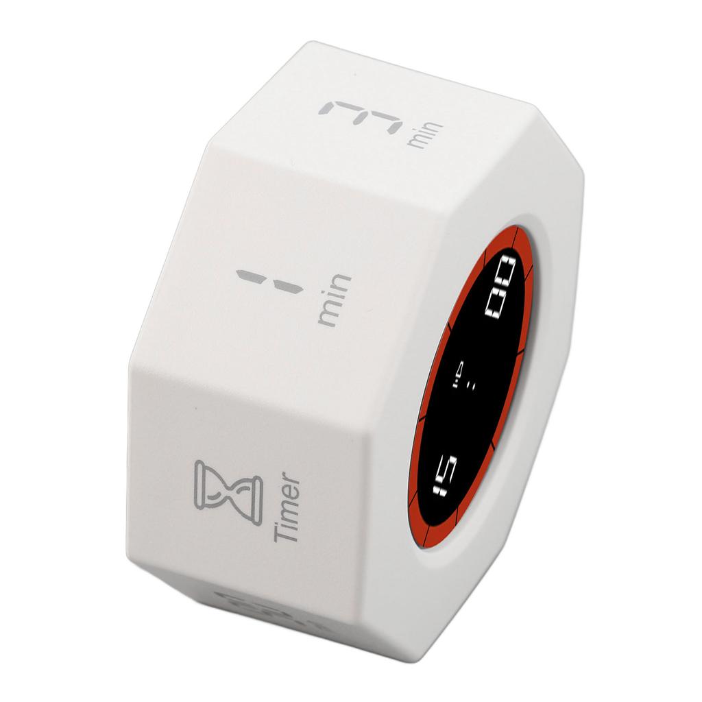 Octagon Timer Desk Productivity Timer Cube with G Sensor for Task Work Study Kitchen 1 3 5 15 30 60 90min Custom