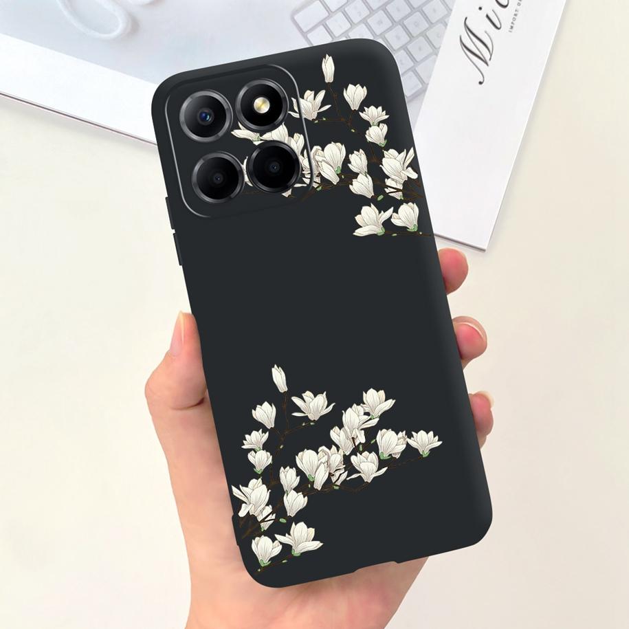 For Cover Honor X8 Phone Case TFY-LX1 TFY-LX2 TFY-LX3 Bumper Popular Flower Cats Soft Cover For Honor 70 Lite X6 X6s X8 5G Funda