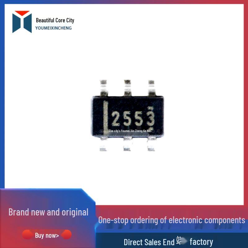 Brand New TPS2553DBVR SOT23-6 Adjustable Current Limit Switch Chip with Screen Printing 2553
