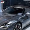 Performance Car Sticker Universal and Door Front Styling Vinyl Stickers Graphics Strip Stickers Auto Door Visor Window Decorate