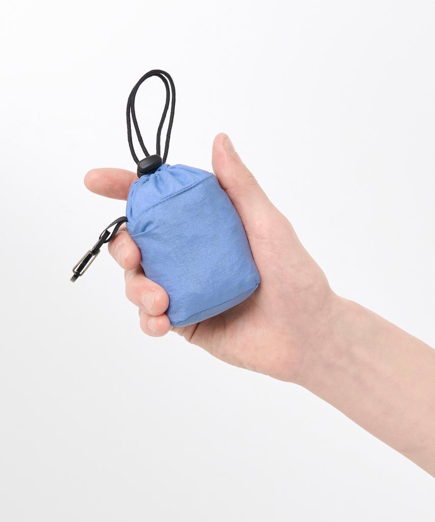 Musinsa Standard Crinkle Micro Packable Shoulder Bag [Socks Blue]