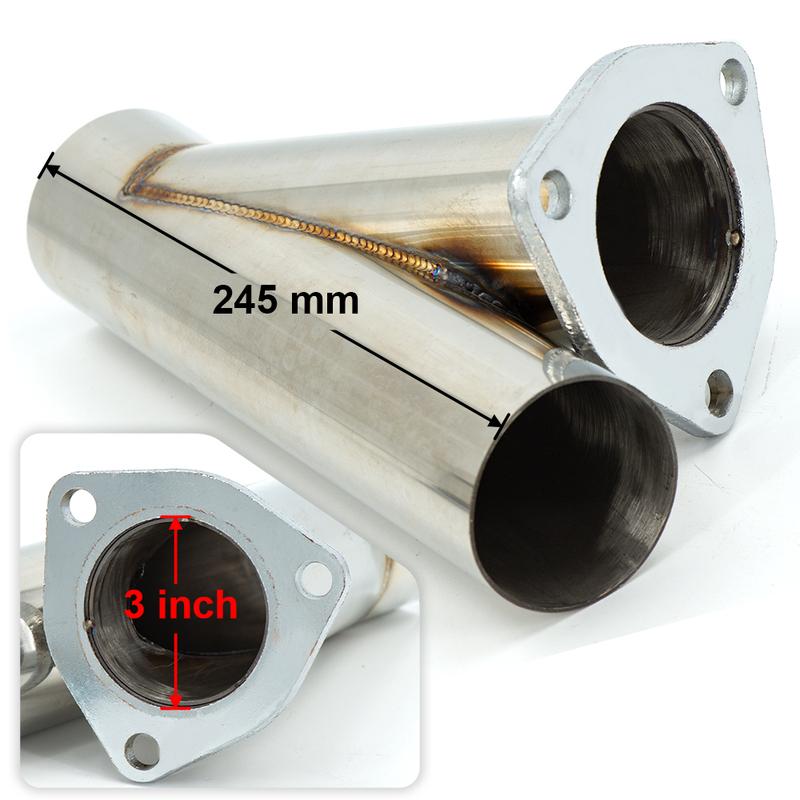New 2.5 3 inch electric exhaust muffler valve E-cutout system remote switch controller dump exhaust cutout bypass valve KYR