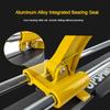 Бытовой ручной плиткорез Портативный пылезащитный плиткорез Толкатель для плитки Инструмент для резки плитки из алюминиевого сплава