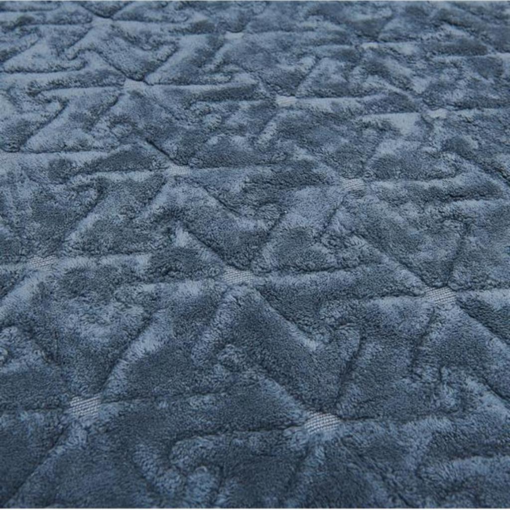 Коврик для ванной Bluenity с крючком Антрацит 50x60 см + 60x100 см